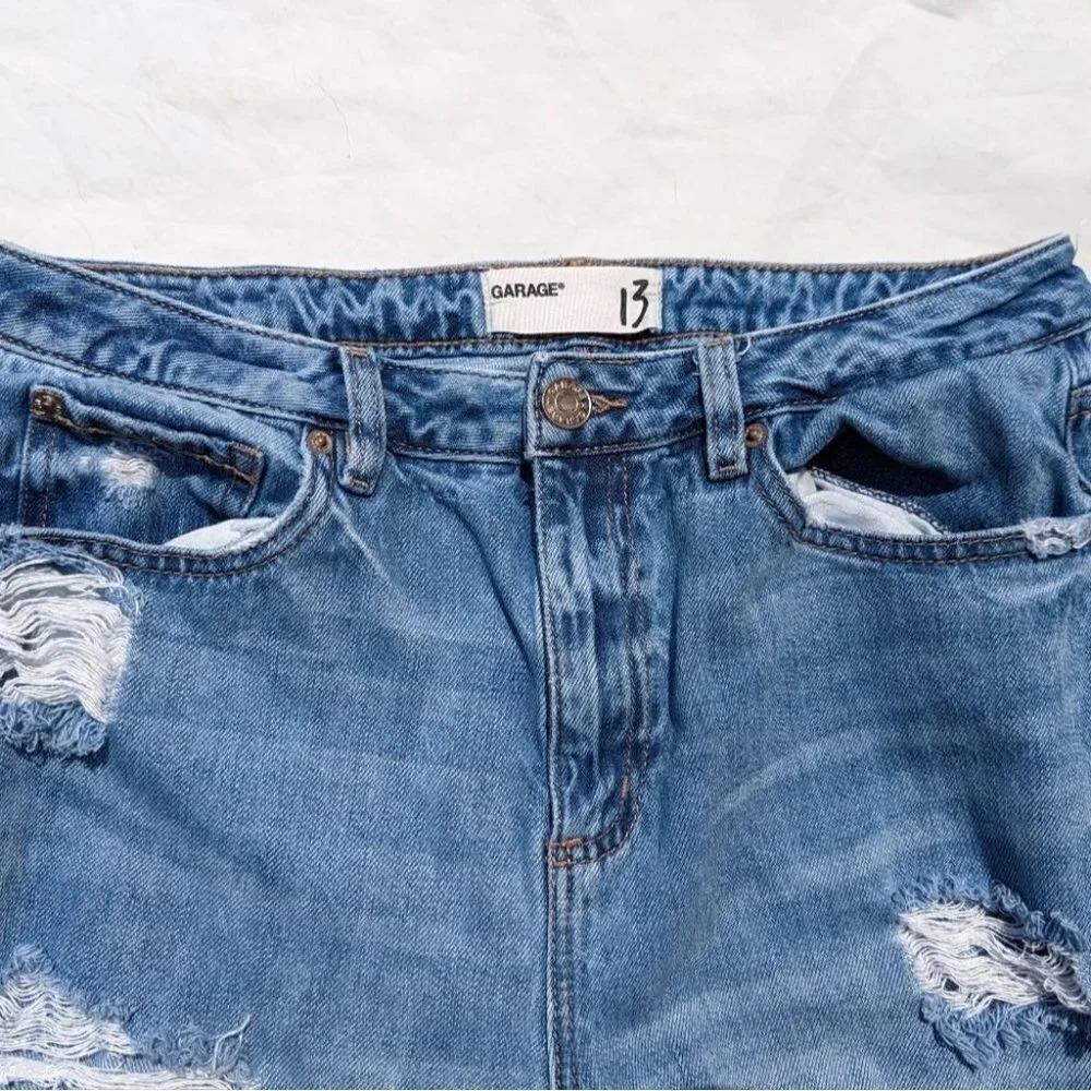 Garage Ripped Mom  Jeans - Size 13 - Picture 2 of 4